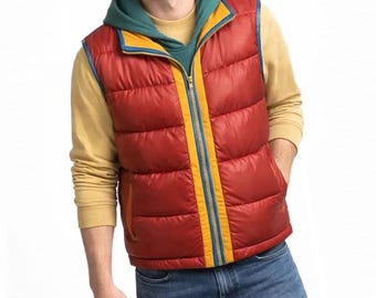 Stranger Things Tales From 85 Dustin Henderson rood puffervest