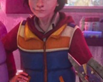 Luca Diaz Stranger Things Tales from 85 Mike Puffer Vest