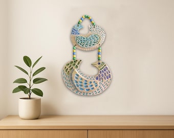 Love Birds - Boho Folk Art Home Decor