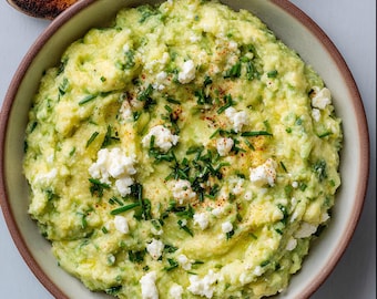 BEST RECIPE For Mashed Avocado Egg & Feta Salad | Creamy Greek‑Yogurt Spreadable Dip | Instant Digital Download PDF