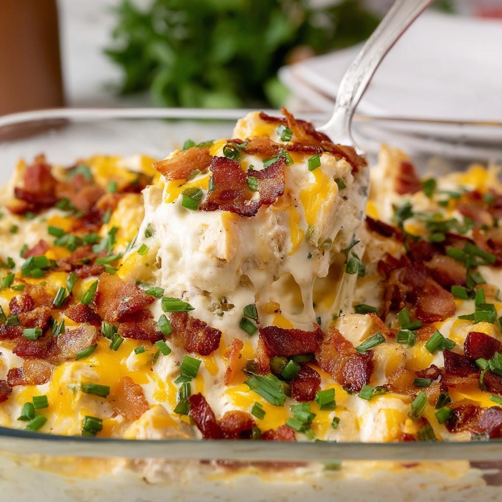 Slow Cooker Chicken Bacon Sour Cream Casserole Best Crock-Pot