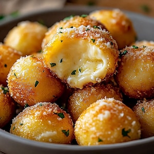 BEST RECIPE For Cheesy Parmesan Mozzarella Bites | Quick Appetizer & Snack | Instant Digital Download