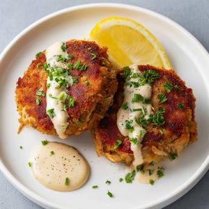 BEST RECIPE For Salmon Croquettes | Crispy Pan-Fried Salmon Patties with Lemon-Dill Mayo | Instant Digital Download PDF