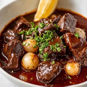 BEST RECIPE For Beef Stifado | Greek Beef Stew with Pearl Onions & Spices  | Instant Digital Download PDF
