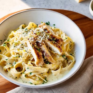 BEST RECIPE For Chicken Alfredo | Creamy Parmesan Chicken Pasta | Instant Digital Download PDF