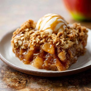 Apple Crisp Recipe | Classic Warm Fruit Dessert | Instant Digital Download PDF