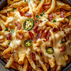 BEST RECIPE For Loaded Cheesy Fries | Party Snack Recipe | Instant Digital Download PDF