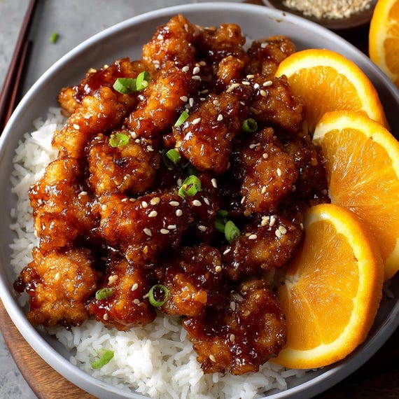 BEST RECIPE for Baked Orange Chicken Healthier Chinese Takeout