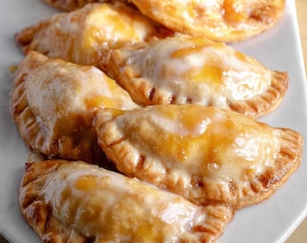 BEST RECIPE For Peach Hand Pies | Flaky Pastry Pockets with Cinnamon-Sweet Peach Filling | Instant Digital Download PDF