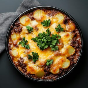 BEST RECIPE For Ground Beef and Potatoes Casserole | Easy Family Dinner  | Instant Digital Download PDF