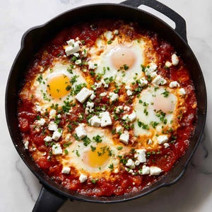 BEST RECIPE For Baked Feta Eggs | One‑Pan Mediterranean Brunch | Instant Digital Download Pdf