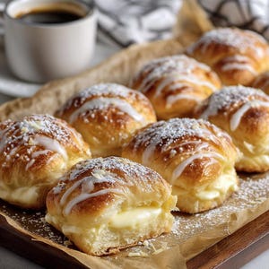 BEST RECIPE For King’s Hawaiian Cheesecake Danish | Creamy Sweet Roll Dessert | Instant Digital Download PDF