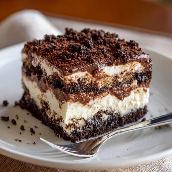 Dirt Cake Recipe | No-Bake Oreo Dessert (Digital Download PDF)