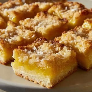 BEST RECIPE For Pineapple Bliss Bars | Tropical Pineapple Shortbread Squares | Instant Digital Download PDF