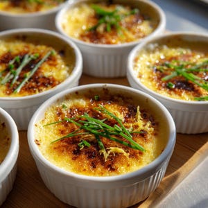 BEST RECIPE For Crab Brûlée | Savory Seafood Custard with Caramelized Sugar | Instant Digital Download PDF