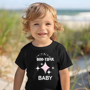 Boo-tiful Baby Halloween T-Shirt: Soft Cotton First Halloween Outfit