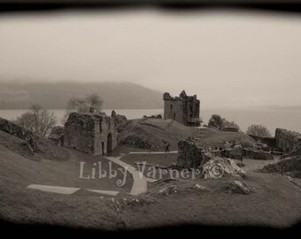 Urquhart Castle, Scotland, Digital Photograph - Free Shipping in US -