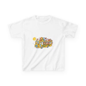 Kinder Grafik T-Shirt, Kinder Cartoon Shirt, Jungen Mädchen T-Shirt, Lustiges Kinder Top, Jugend Baumwoll T-Shirt, KinderGeburtstagsgeschenk