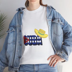 Cuban Shirt, Cuba Day Unisex Tee, Cotton Cuban T-shirt, USA Shipping, Cuban Love, Cuban Celebration Shirt, Cuba Party Apparel