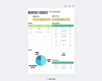 ULTIMATE BUDGET PLANNER
