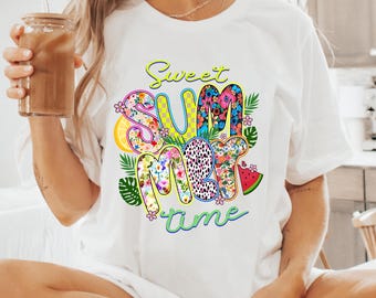Sweet Summer Time, Cute Summer Shirt png,  Beach Time png, Trendy Time png,  Cute Summer Shirt png, Boys Summer PNG, Summer Fruit png.