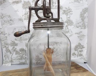 Vtg Dazey Butter Churn No. 60 St Louis Mo