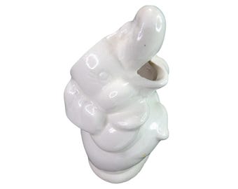 Jarra de cerámica con forma de elefante blanco Dumbo