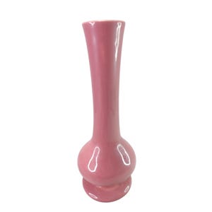 Vintage Haeger Pottery Pink Mauve Bud Vase