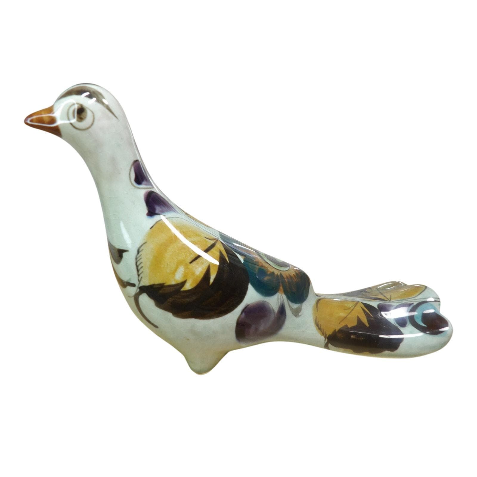 Vintage Talavera Mexican Pottery Folk Art Bird - Etsy
