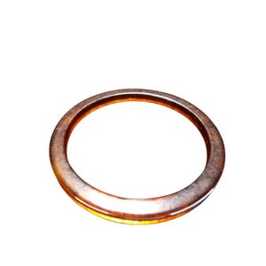 Tortoise Shell Lucite Bracelet Bangle