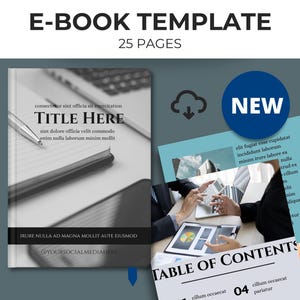 25-Page Editable eBook Canva Template: Coaches & Creators (Digital Download)