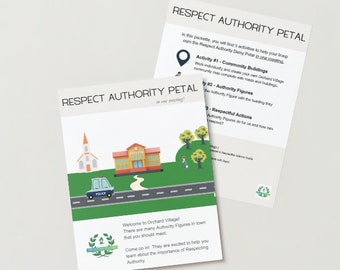 Respect Authority Petal Plan for Daisies