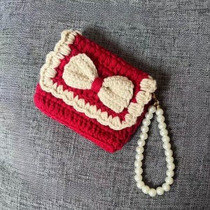 Crochet Wallet Pattern, Flip Wallet Crochet Pattern, Easy Crochet Wallet, Crochet Bag Pattern, Bag crochet pattern, Bag amigurumi PDF file