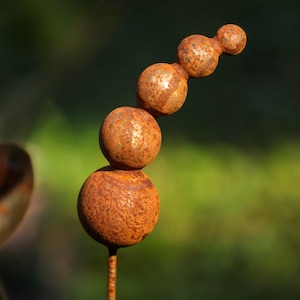 Rusty Flowers Rustic Garden Decor Metal Garden Decor Metal Yard Art Outdoor Metal Decor Rusty Metal Garden Decor Garden Art