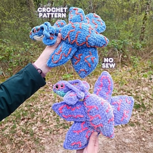 Ilu plysch himmelsk havsvarelse virkmönster | Fantasy Amigurumi PDF
