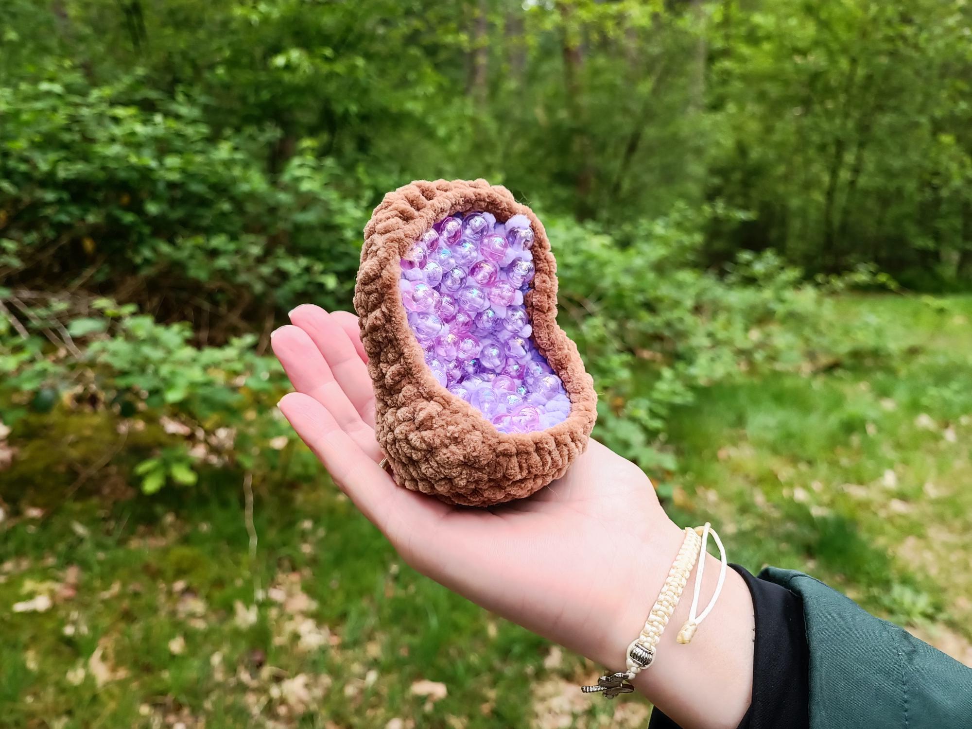 Geode 4 Shapes Crochet Pattern | Crystal Geode Rock Amigurumi PDF - Etsy UK