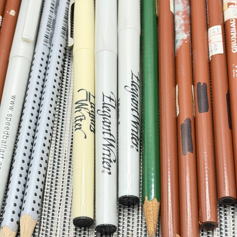 Artist Drawing Set Grumbacher General's Charcoal Faber-Castell Prismacolor Pens image 4