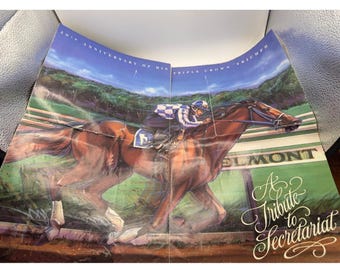 1993 Secretariat 20th Anniversary Triple Crown Tribute Belmont Park Poster