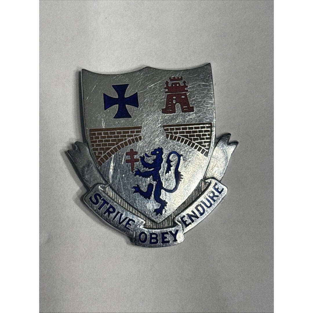 US Army Crest DI / DUI Pin: 112th Infantry Regiment German Made - Etsy