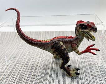Jurassic Park III Re-Al A-Tak Alpha Velociraptor Figure 2000 Electronic JP3 Toy