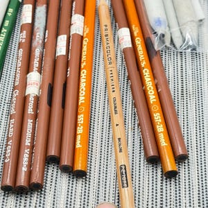 Artist Drawing Set Grumbacher General's Charcoal Faber-Castell Prismacolor Pens image 7
