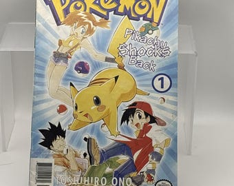 Pokemon Pikachu Shocks Back #1 Comic Viz Comics 2nd Print Toshiro Ono