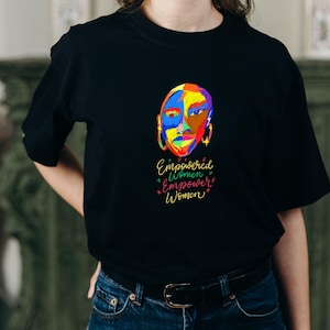 Empowered Women Tee, Feminist T-Shirt, Unisex Cotton Shirt, Gender Equality Shirt, Inspirational Gift, Activist Graphic Tee, Girl Power