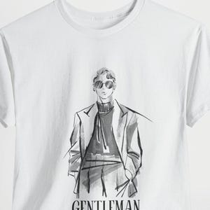 紳士シャツ、スタイリッシュなシャツ、メンズウェア、クラシックなトップス、カジュアルモダンシャツ、彼への最高の贈り物、グラフィックデザインシャツ、送料無料