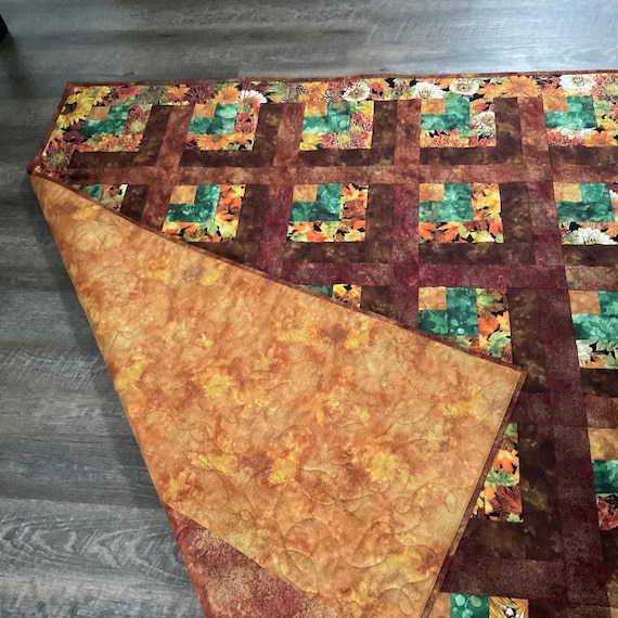 Warm, cozy Autumn quilt