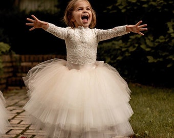 Elegant Flower Girl Dress | 0908