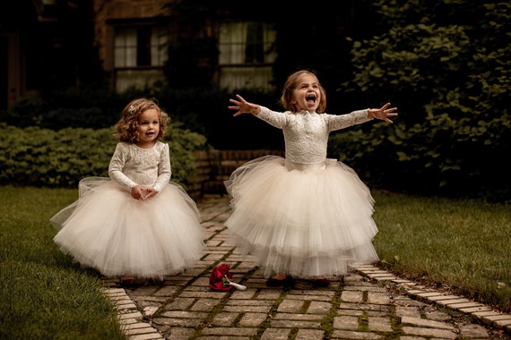 Flower girl lace leotard clearance