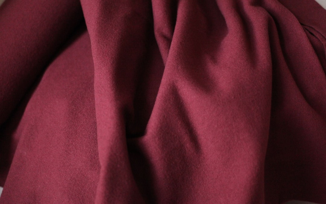 Burgundy Wool Besht