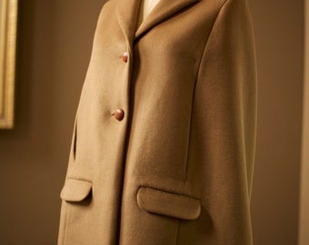 Camel Wool Cape