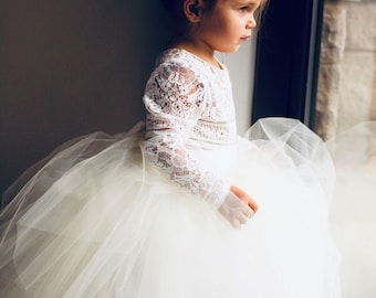 Ballerina Flower Girl Dress | 0213